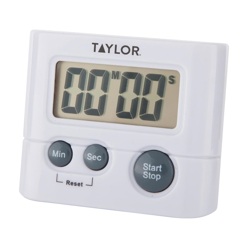 Mainstays Digital Kitchen Timer, Magnetic Countdown Count up Timer with  Large LCD Display 