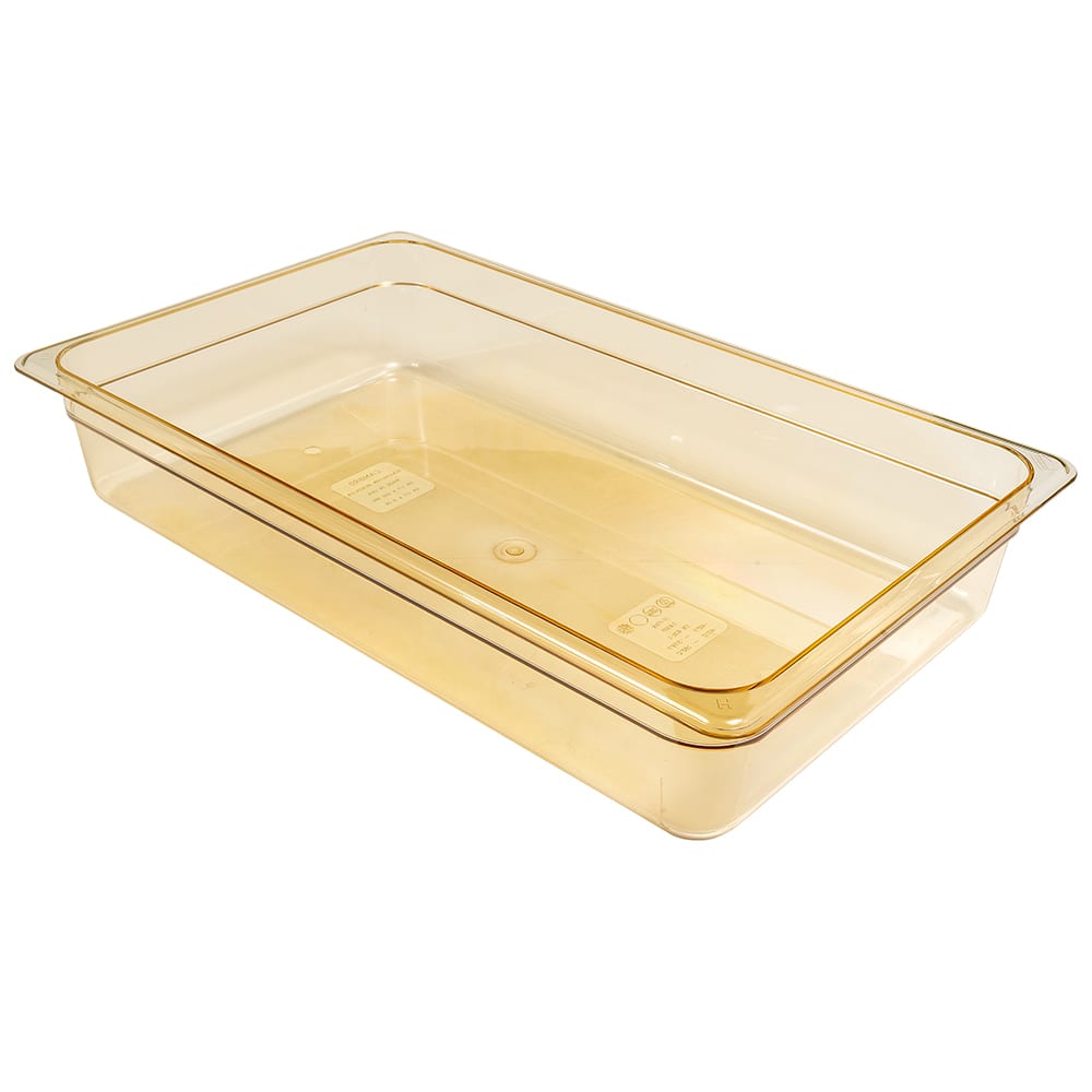 144-14HP150 4"D Full Size High Temp Food Pan - Non-Stick