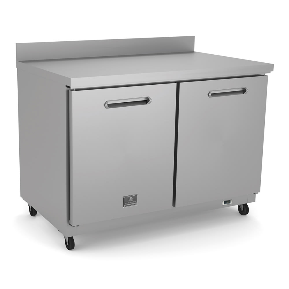 260-KCHUCWT48R 48" Undercounter Refrigerator w/ (2) Sections & (2) Doors, 115v