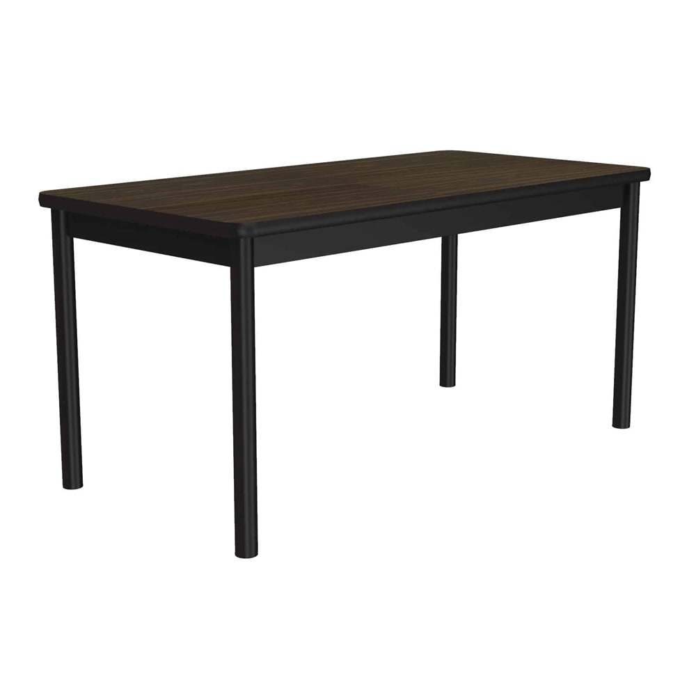 228-LR306001 Economical Library Table w/ Wear Resistant Surface & T Mold Edge 30x60" Wal...