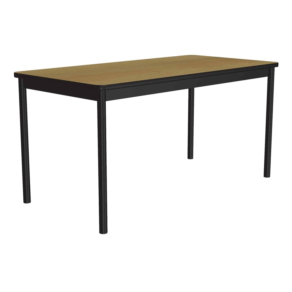 228-LT367216 Economical Lab Table w/ Wear Resistant Surface T Mold Edge 36x72" Fusion Maple