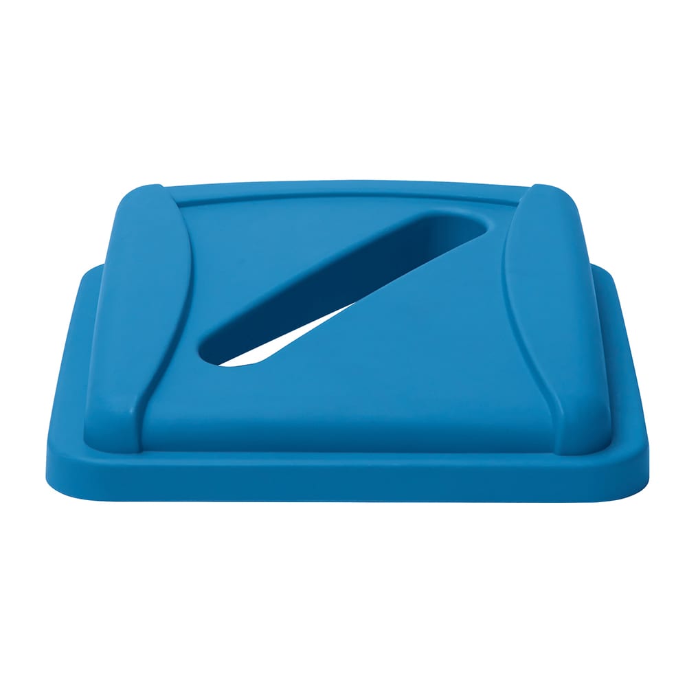 080-PTCSP23L Paper Recycling Lid for PTCS-23L - Plastic, Blue