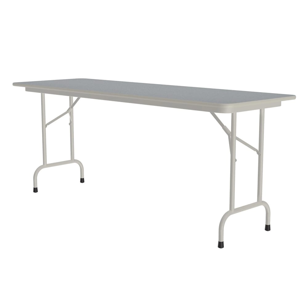228-CF2472PX15 72" Rectangular Folding Table w/ Gray Granite Top, 29"H