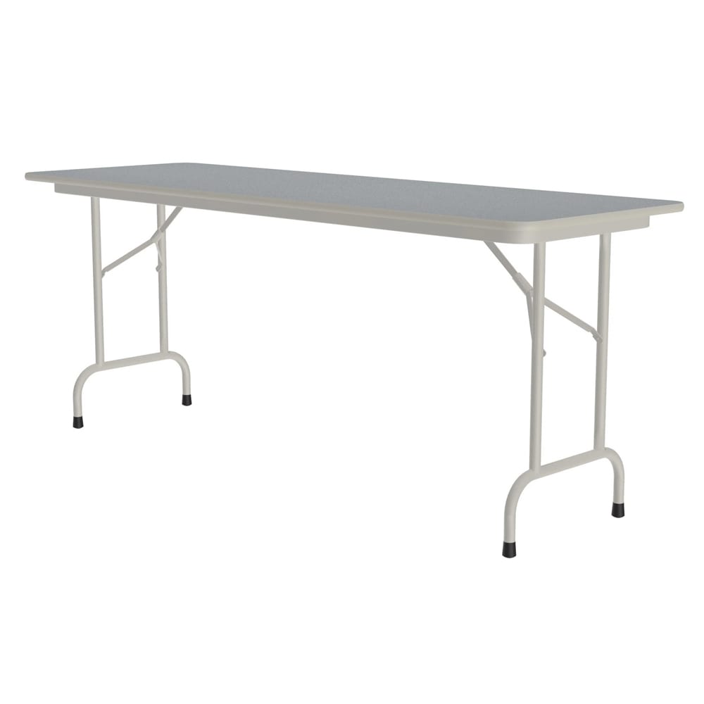 228-CF2496PX15 96" Rectangular Folding Table w/ Gray Granite Top, 29"H