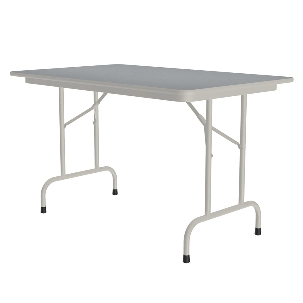 228-CF3048PX15 48" Rectangular Folding Table w/ Gray Granite Top, 29"H