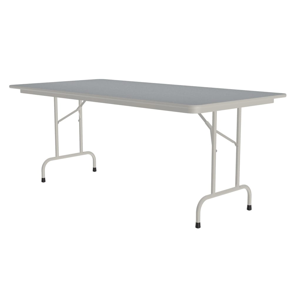 228-CF3672PX15 72" Rectangular Folding Table w/ Gray Granite Top, 29"H