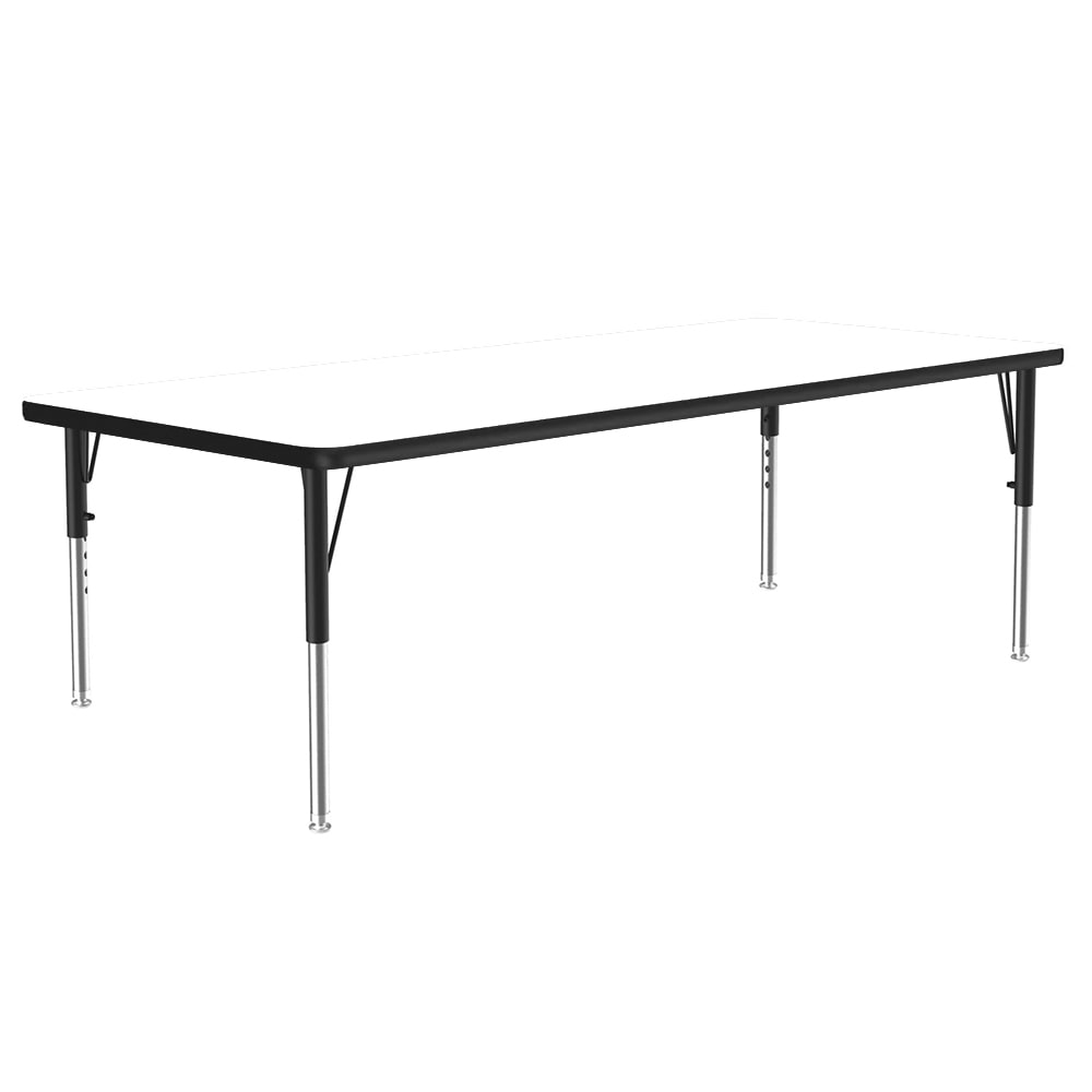 228-A3060REC36 Activity Table w/ 1 1/4" High Pressure Top, 60"W x 30"D, White