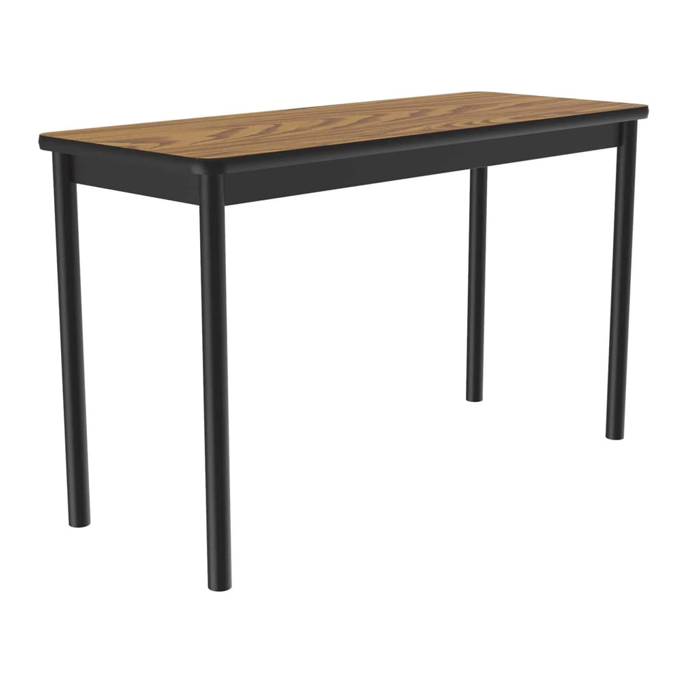 228-LT244806 Economical Lab Table w/ Wear Resistant Surface & T Mold Edge 24x48" Medium...