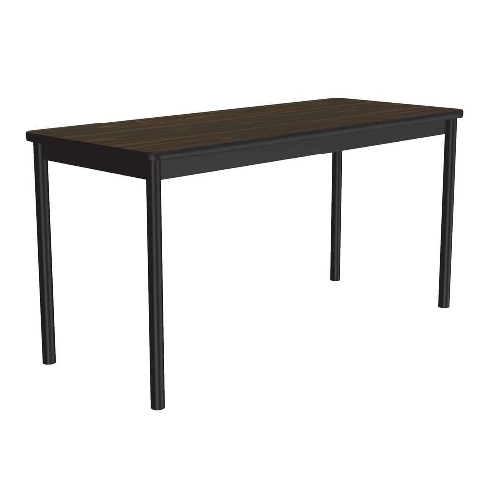 228-LT306001 Economical Lab Table w/ Wear Resistant Surface & T Mold Edge, 30x60", Walnu...