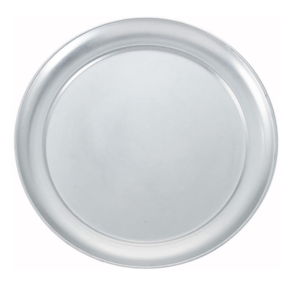 080-APZT7 7" Round Wide Rim Pizza Pan, Aluminum