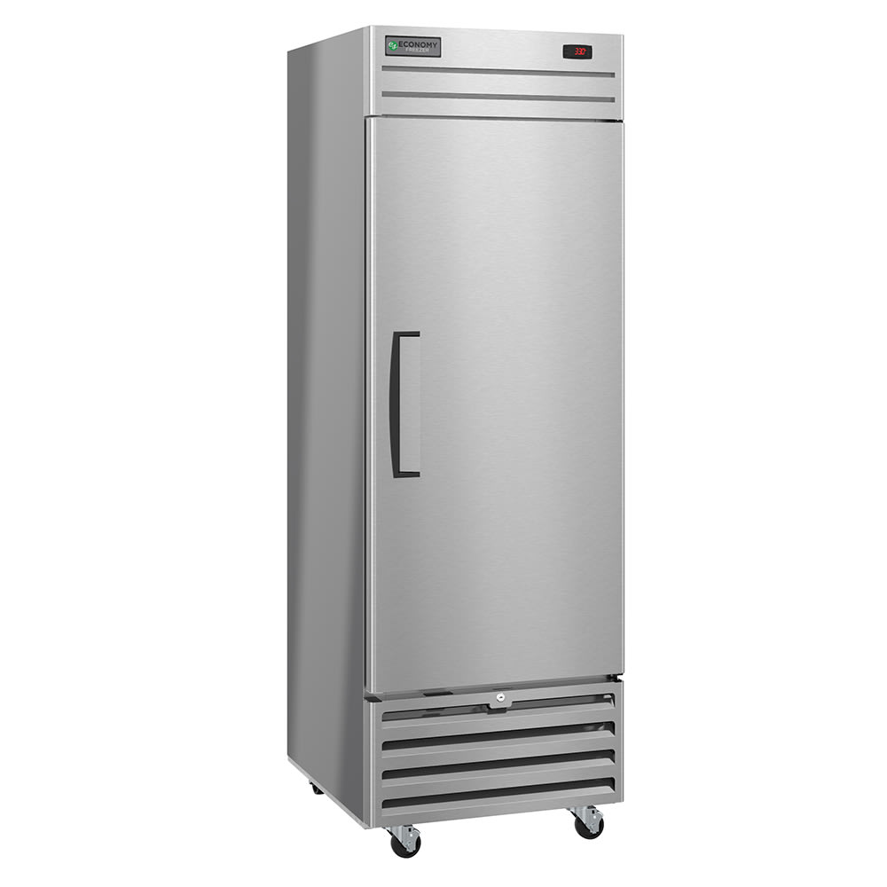 47 Cu Ft 2 Door Economy Reach-In Commercial Cooler Refrigerator 