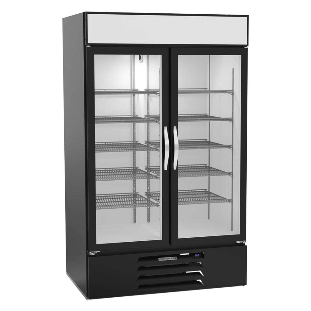 118-MMRR49HC1ABWWINE 52" MarketMax™ Two Section Wine Cooler w/ 2 Zones - 10 Shelves, 115v