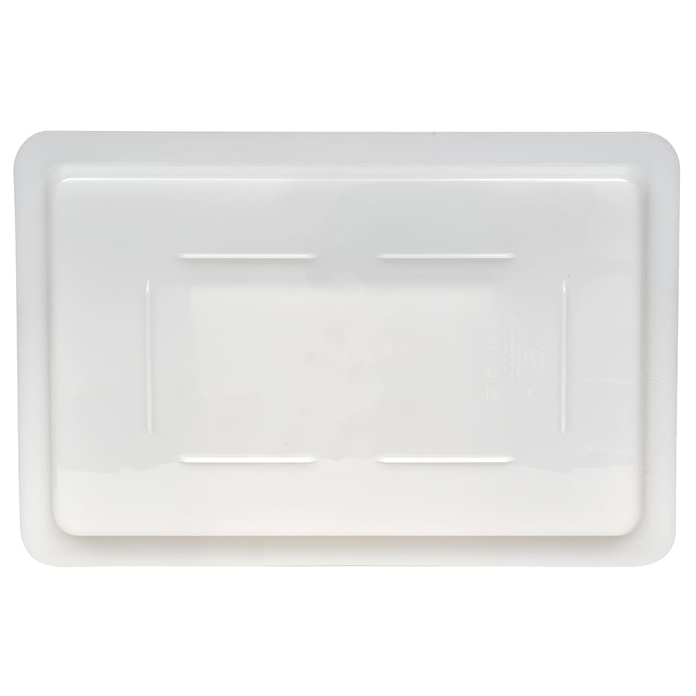 Cambro 1218CP148 White 18 x 12 Poly Flat Lid for Food Storage Box