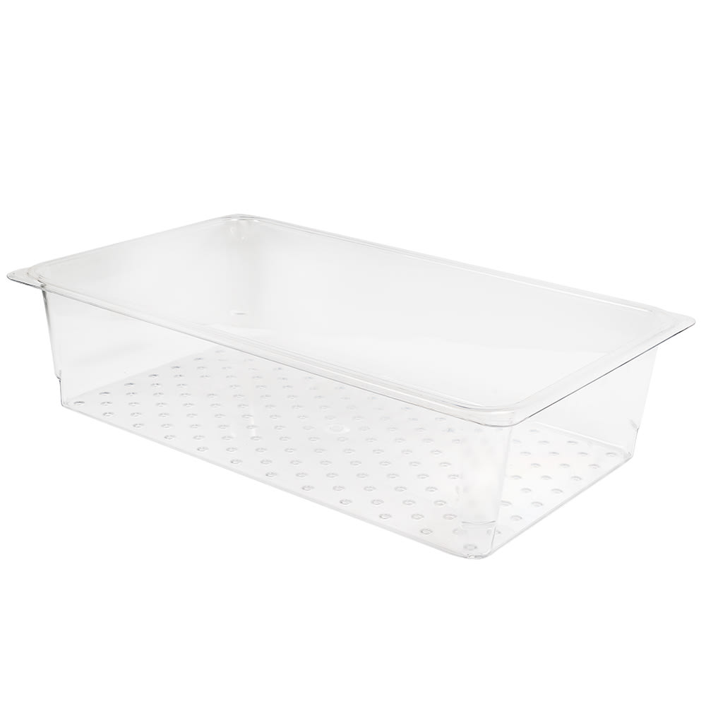 144-15CLRCW135 Camwear Colander - Full Size, 5"D, Clear