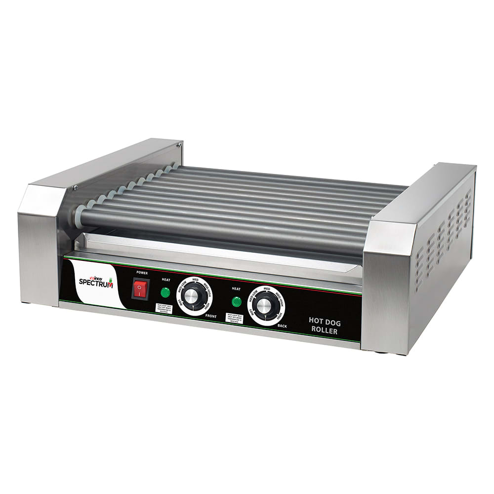 080-EHDG11R 30 Hot Dog Roller Grill - Flat Top, 110v