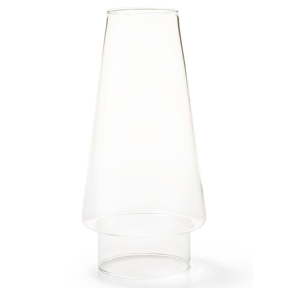 461-36C Fitter Globe w/ Conical Shape for 3" Fitter Bases, 4x76 3/4", Glass, Clear