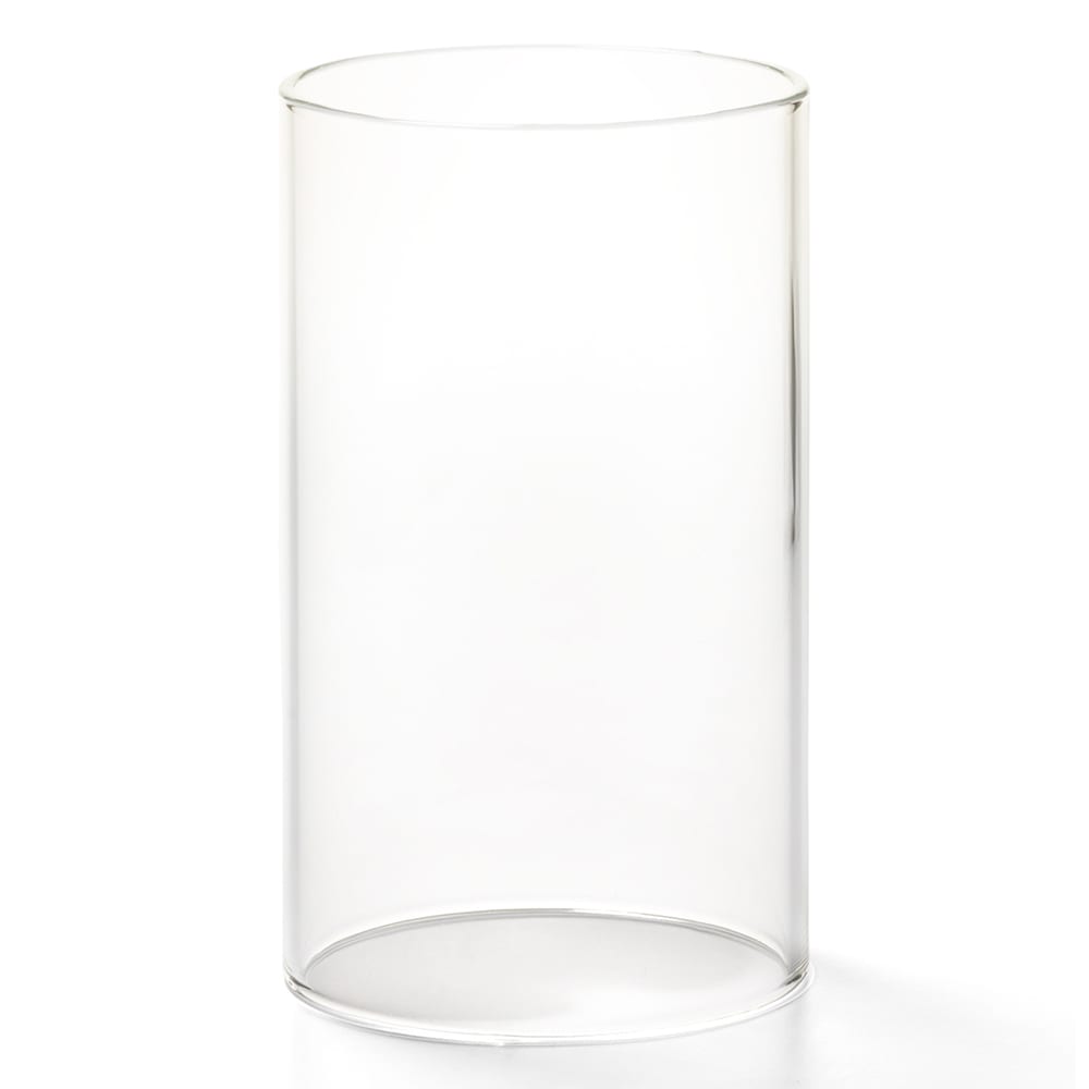 461-48C Fitter Globe w/ Cylinder Style for 3" Fitter Base, 5x3", Glass, Clear