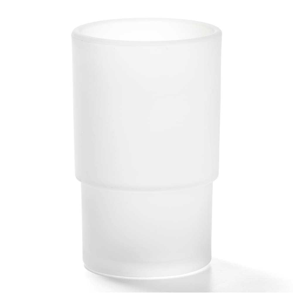 461-64SC Horizon Globe, 4 1/2" x 2 7/8", Glass, Satin Crystal