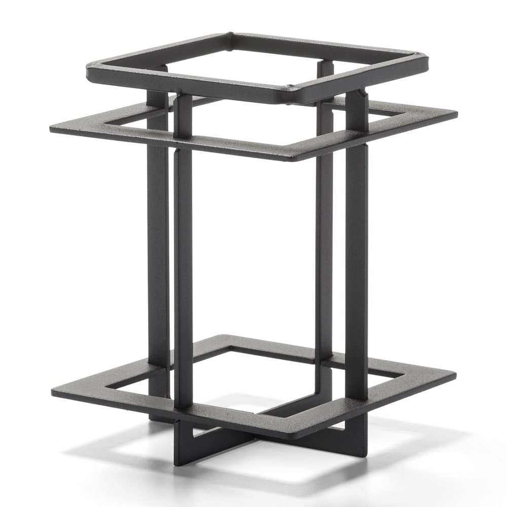 461-WRQD39 Craftsman Frame for Quad Votive - 3 1/2" x 4 1/2", Wrought Iron
