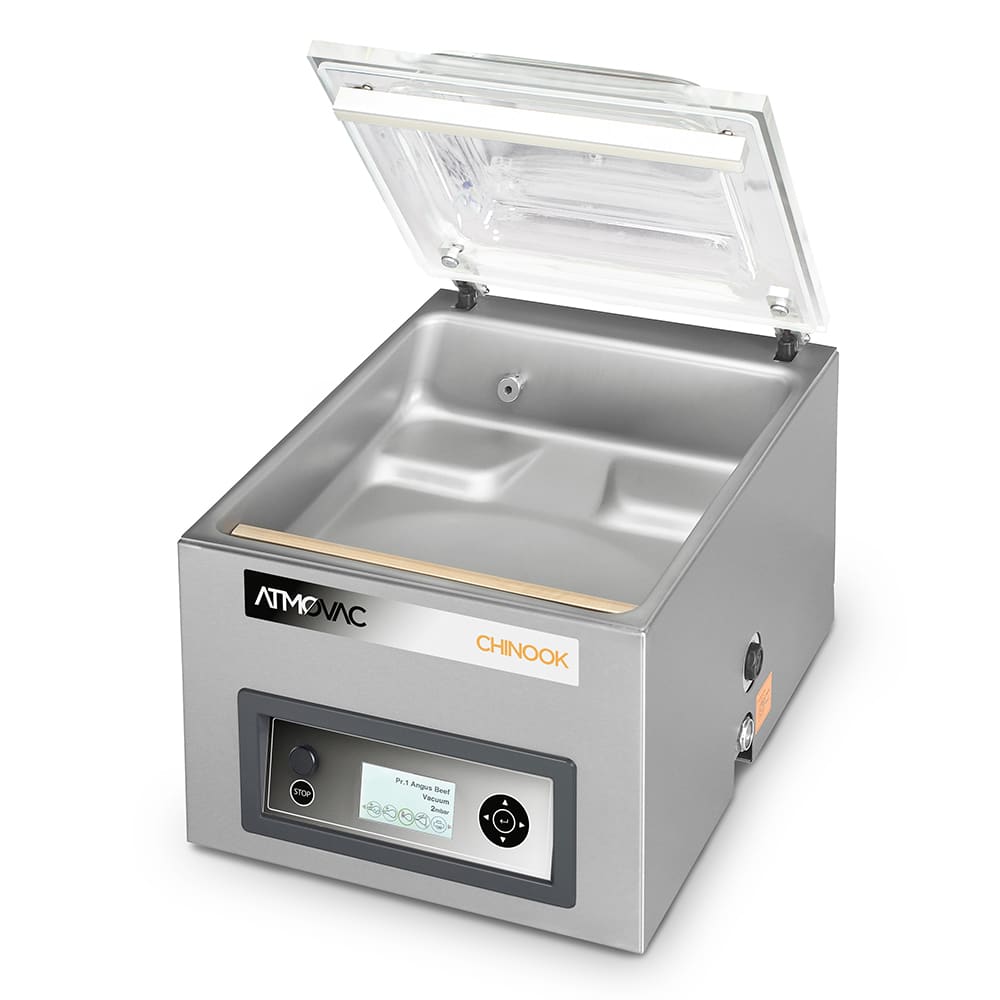 027-CHINOOK16PLUS Atomvac Countertop Vacuum Pack Machine w/ 16" Seal Bar - Stainless, 110v