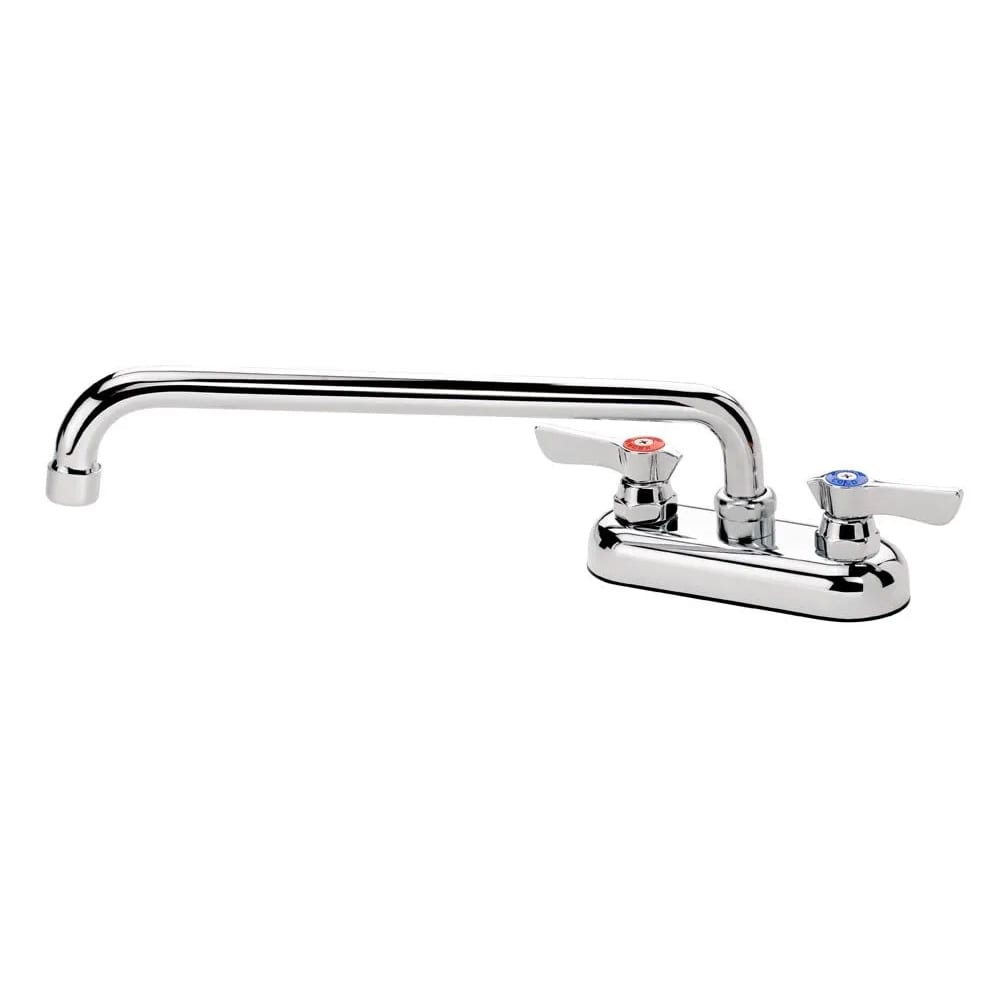 381-11412L Deck Mount Faucet w/ 12" Swing Nozzle