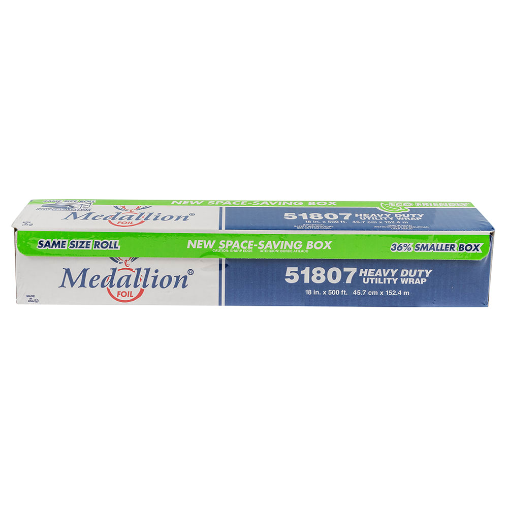 Empress E185-H Heavy Duty Foil Roll - 18 x 500' Aluminum Foil Roll