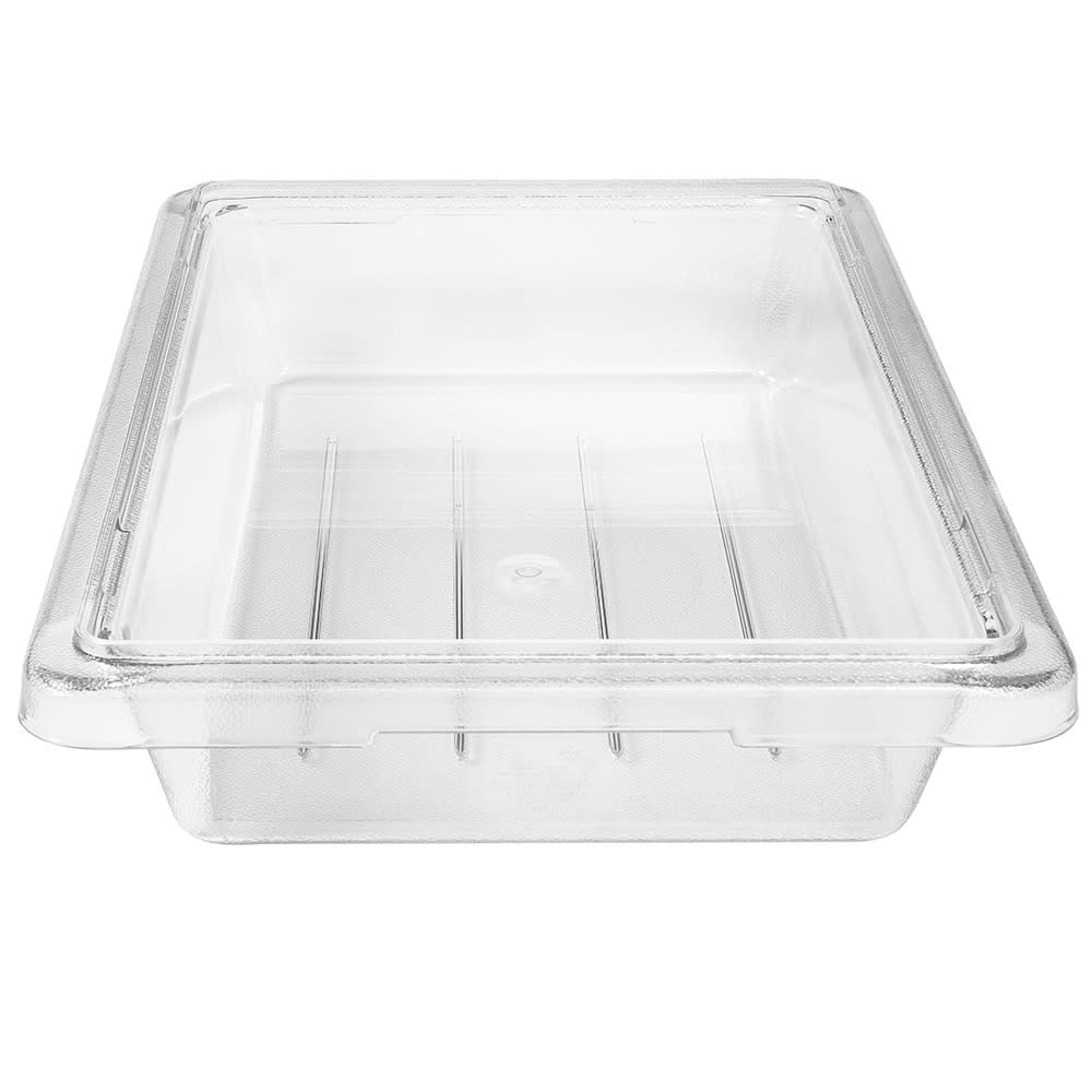 Cambro Food Storage Box w/ Drain Tray & Sliding Lid - 18 x 12 x 9