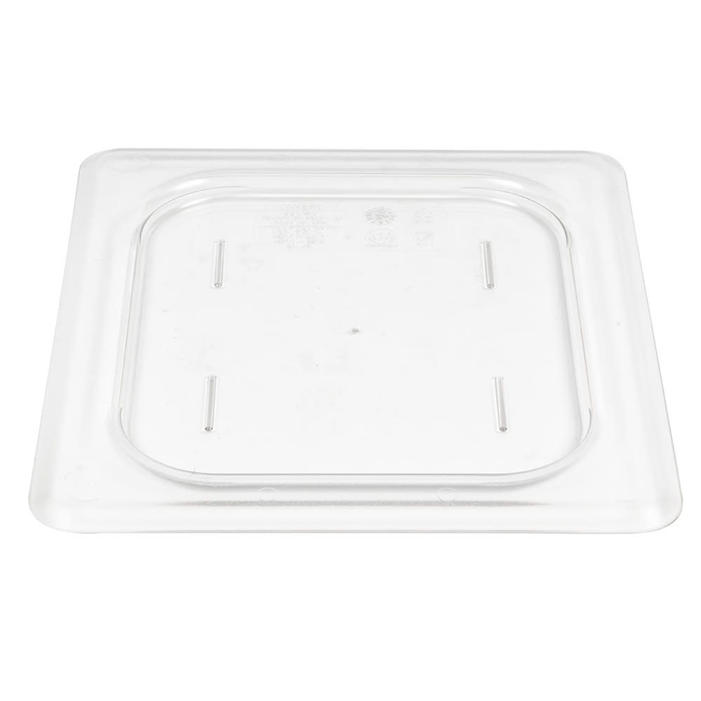 Vigor 1/2 Size Clear Polycarbonate Food Pan Lid with Handle