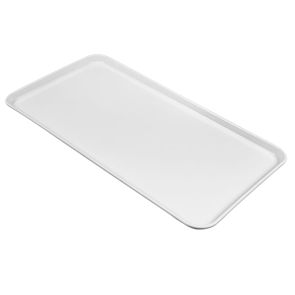 144-1224MT148 Rectangular Market Display Tray - 12 7/16" x 24" x 3/4", White