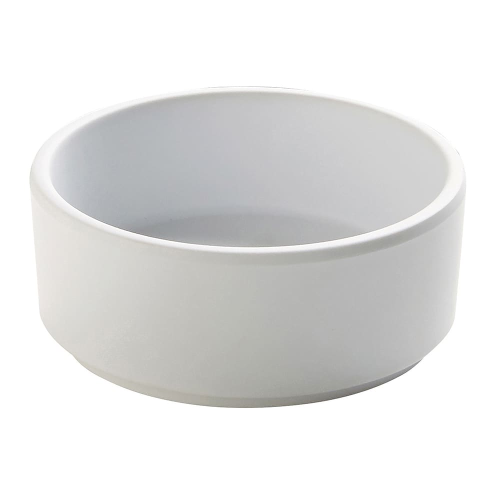 151-2202715 4" Round Melamine Ramekin, White