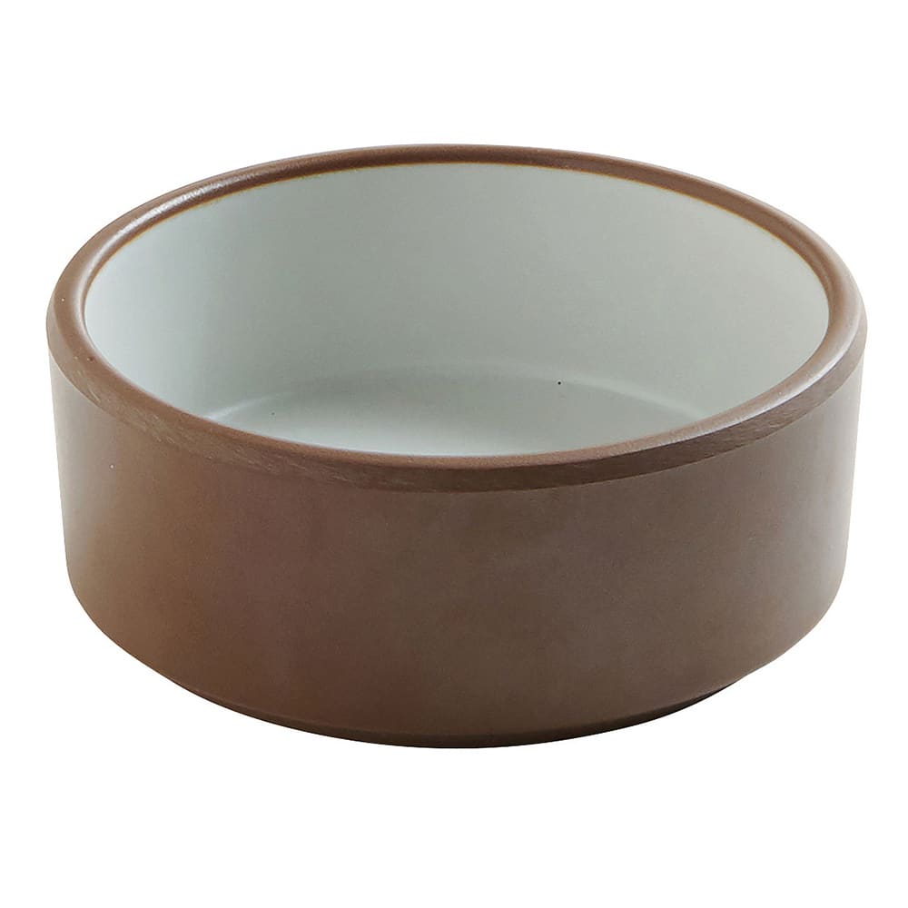 151-2202789 4" Round Melamine Ramekin, Stoneware