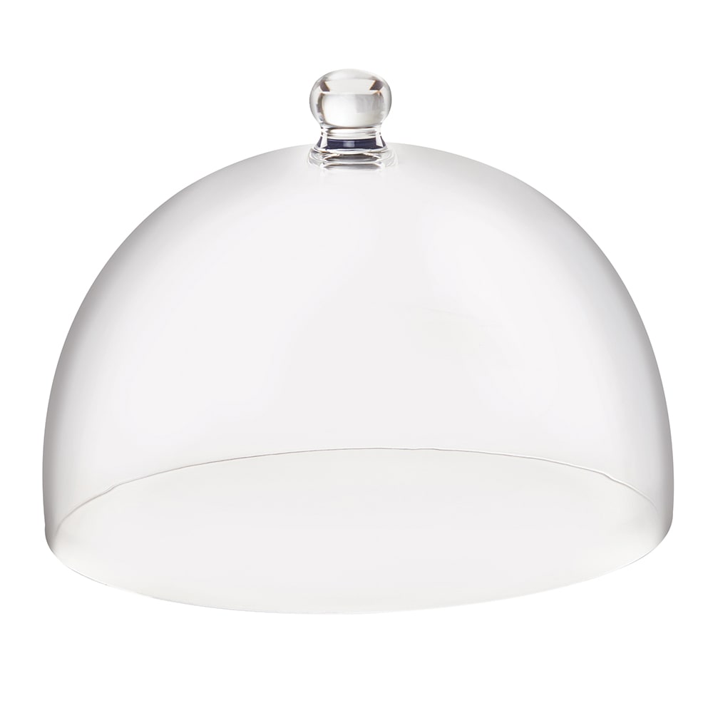 151-220581212 12 1/4" Round Dome Cover for 22057-14-12 Cake Stand - Plastic, Clear