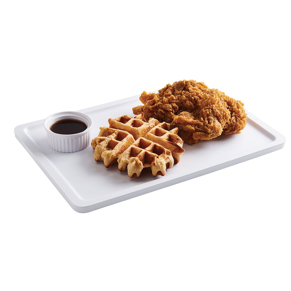 151-2210015 13" Melamine Serving Tray, White
