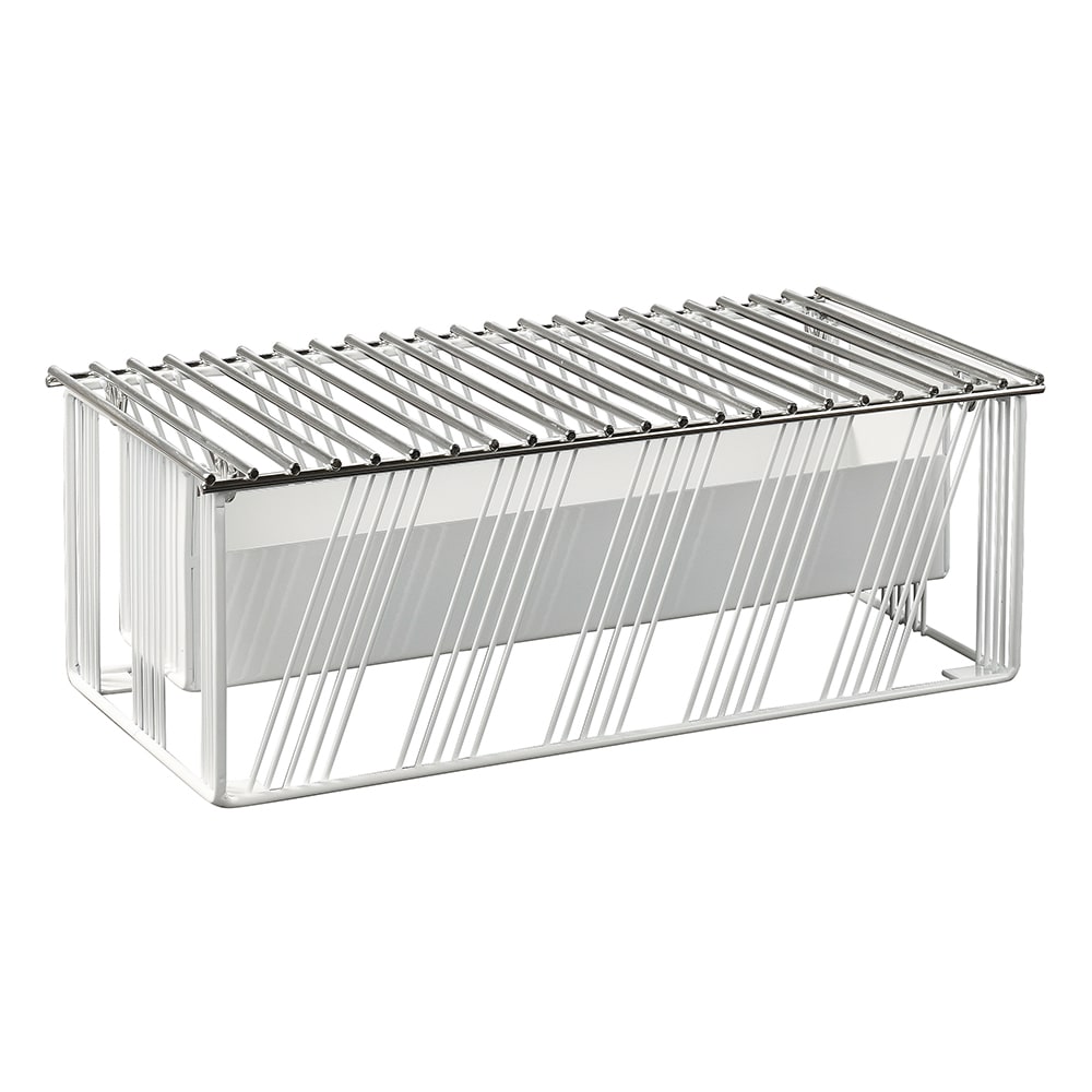 151-410715 Chafer Alternative w/ Grill Top - 19 3/4"W x 10"D x 5 3/4"H, Wire, Whit...