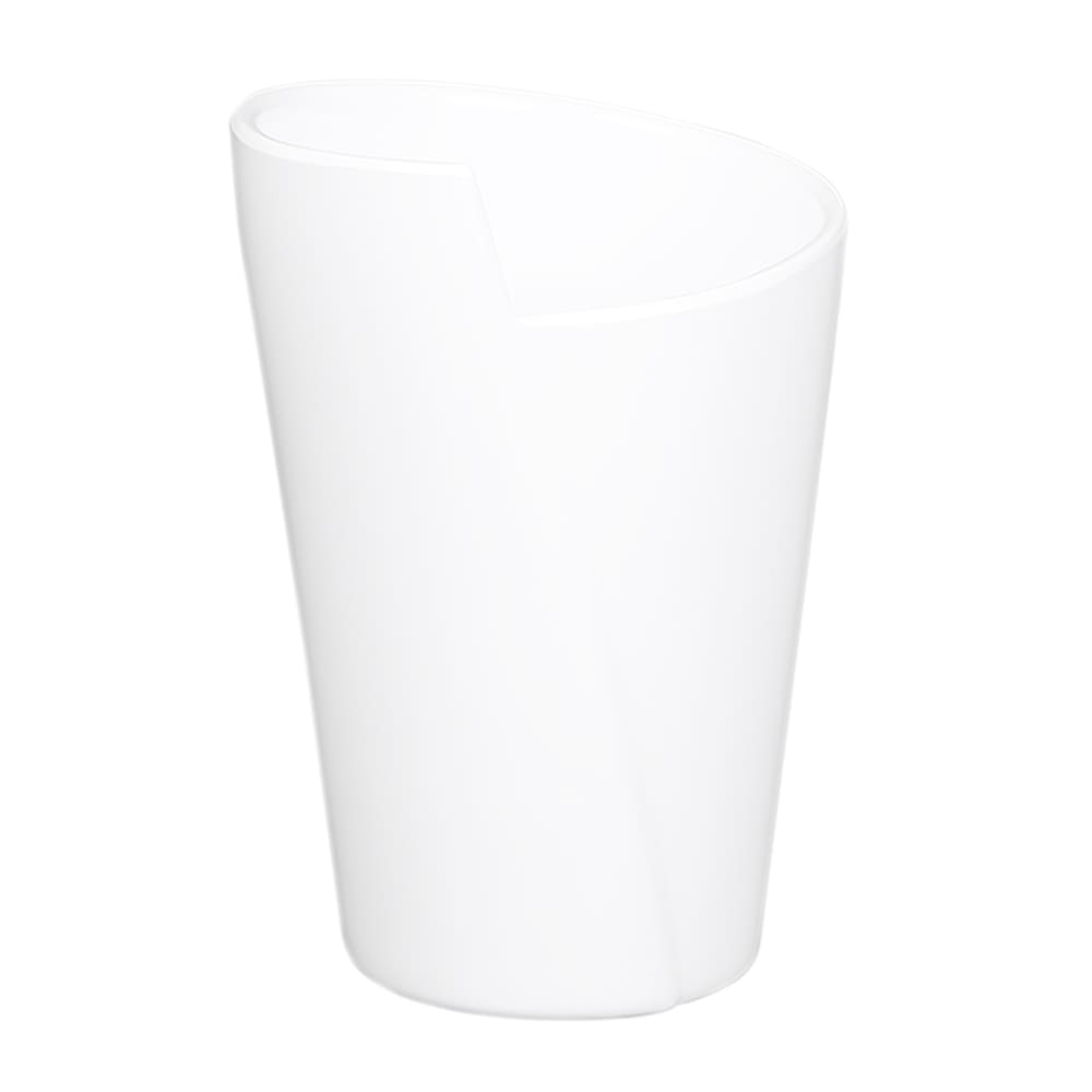 701-MW16W 16 oz Melamine Serving Crock, White