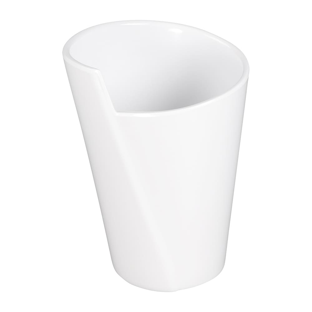 701-MW32W 32 oz Melamine Serving Crock, White