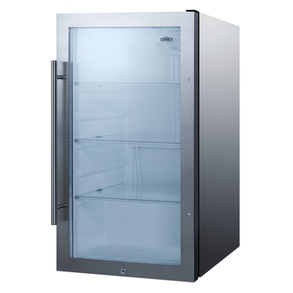 162-SPR489OSCSS 19" Undercounter Outdoor Refrigerator w/ (1) Section & (1) Door, 115v