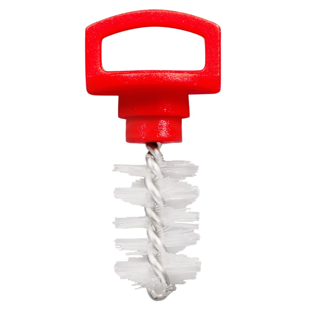 214-TAPBRUSH Beer Tap Brush Plug - Red Handle