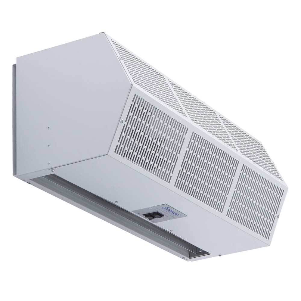 Berner CHD10-1060E 60" Heated Air Curtain - (3) Speeds, White, 208v/1ph