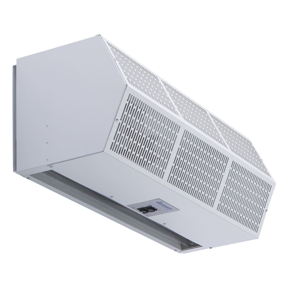022-CHD103120A 120" Unheated Air Curtain - (3) Speeds, White, 120v