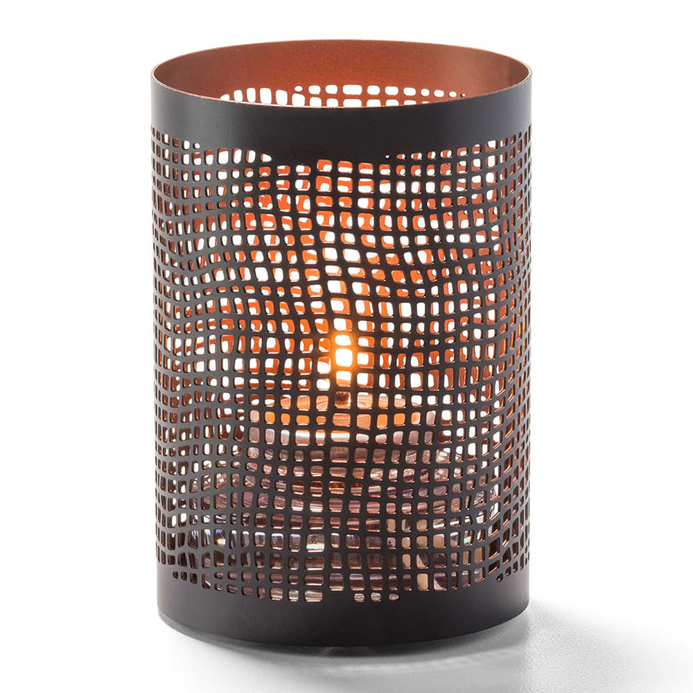 461-6305 Chantilly™ Votive Lamp for HD8, HD10, & HD12 - 2 3/8"D x 3 3/8"H, Black &a...