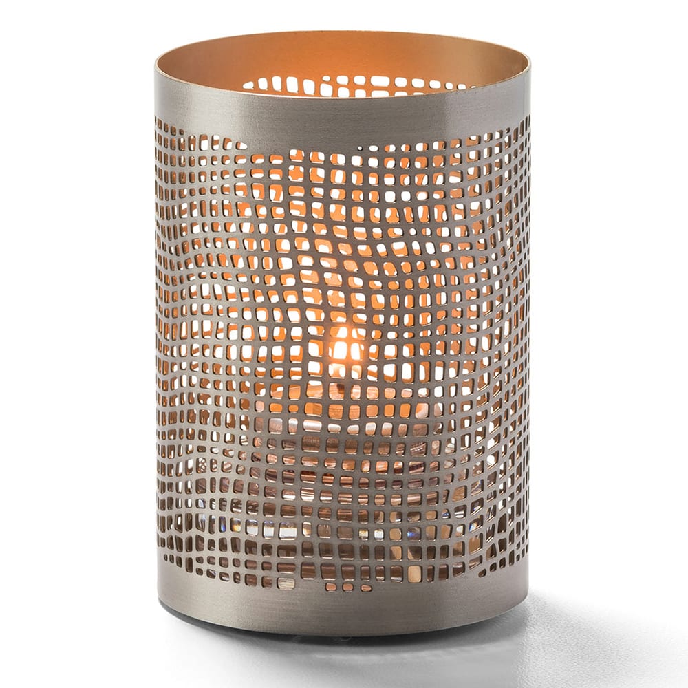 461-6405 Chantilly™ Votive Lamp for HD8, HD10, & HD12 - 2 3/8"D x 3 3/8"H, Pewter &...