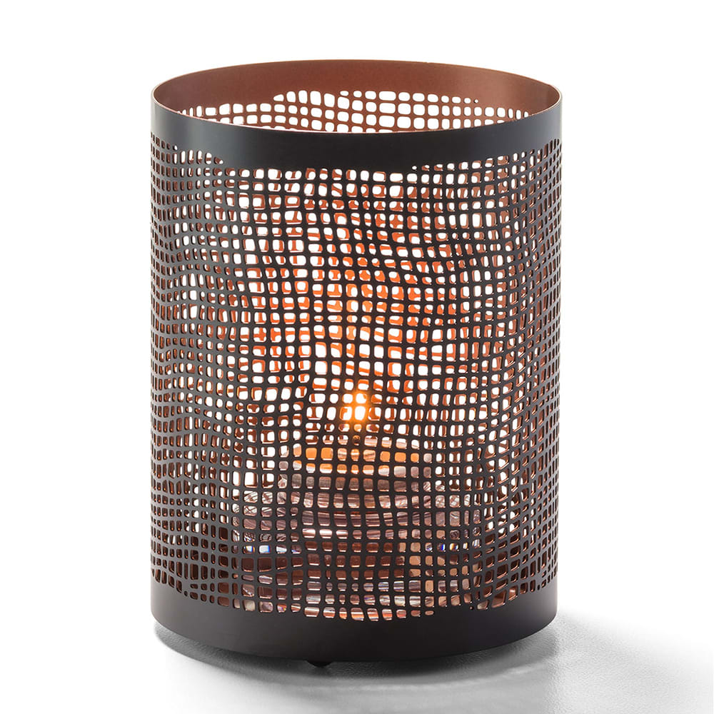 461-6317 Chantilly™ Votive Lamp for HD12, HD17, & HD26 - 3 1/8"D x 4"H, Black &...