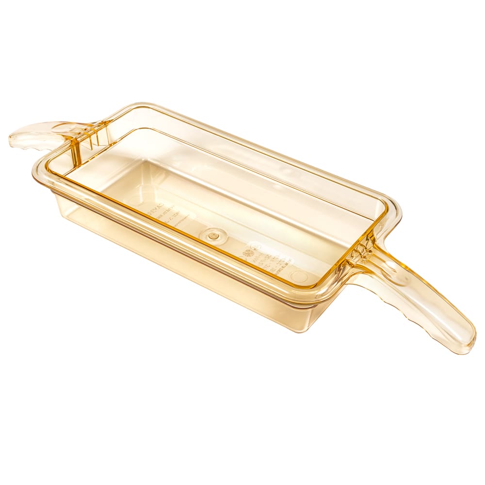 144-32HP2H150 2 1/2"D Third Size High Temp Food Pan - Handle