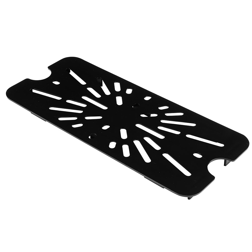 144-30CWD110 Camwear Drain Shelf - 1/3 Size, Black