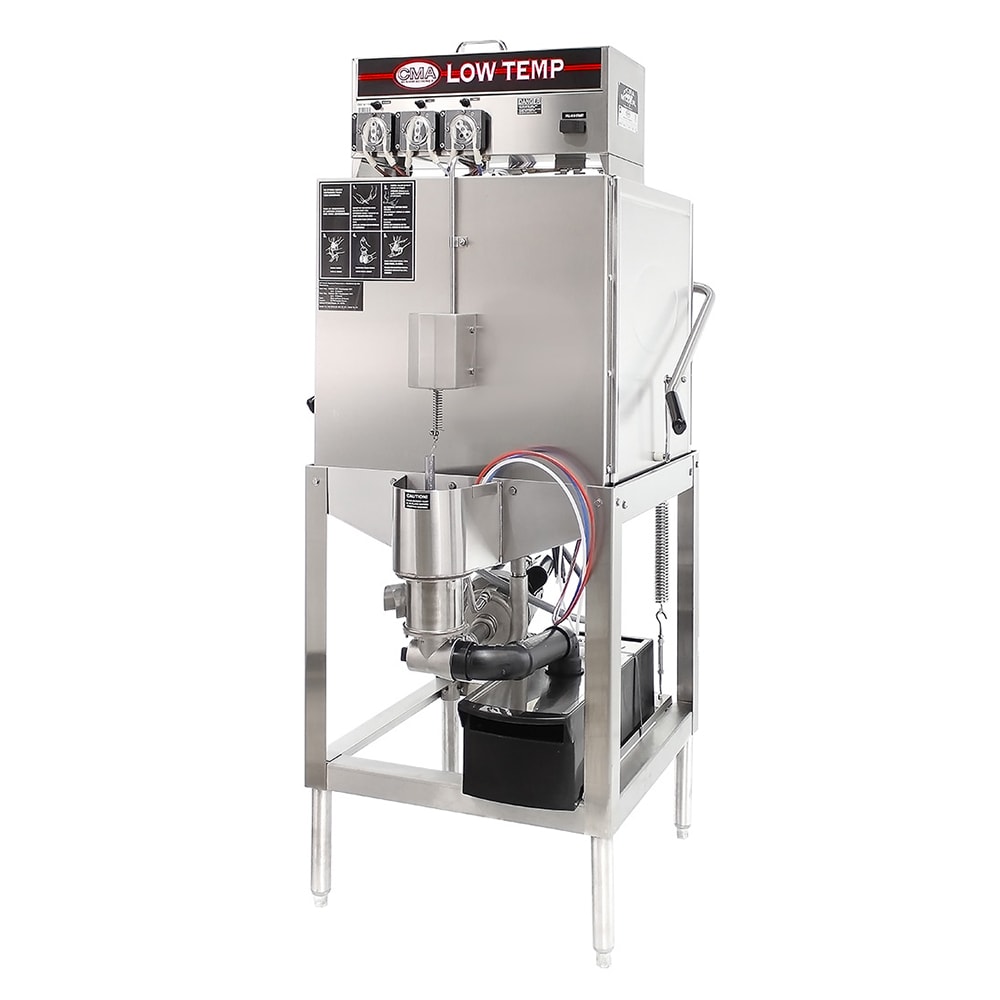 527-AH Energy Mizer® Low Temp Door Type Dishwasher w/ 40 Racks/hr Capacity, 115v