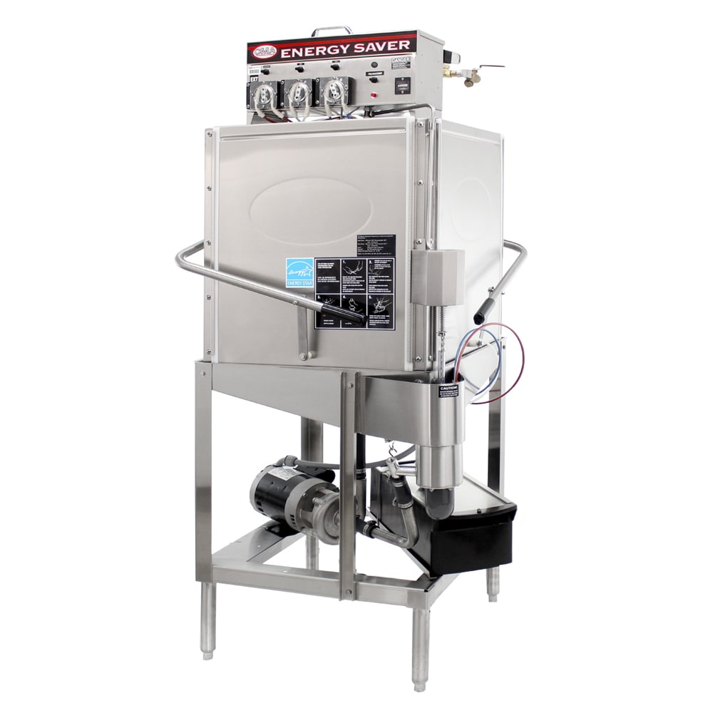 527-EC Low Temp Door Type Dishwasher w/ 40 Racks/Hr, 115v