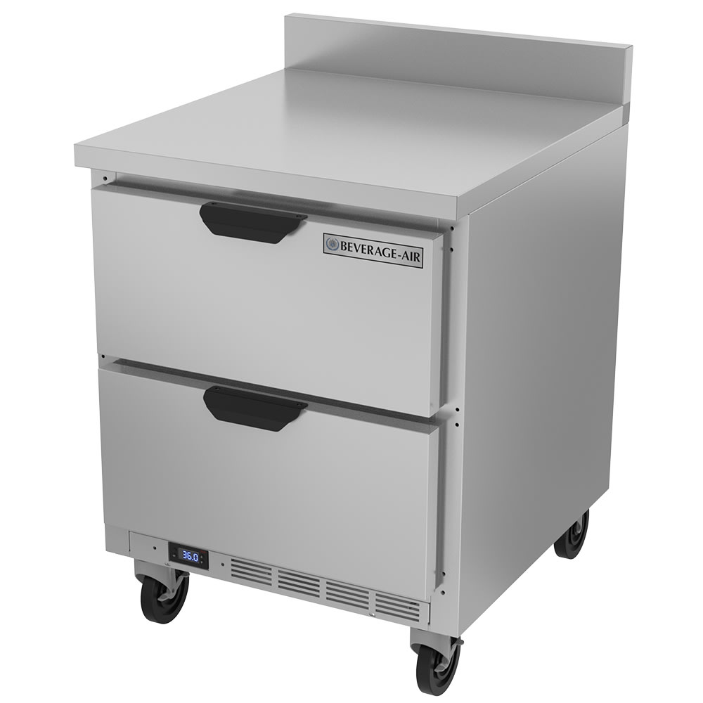 118-WTRD27AHC2FIP 27" Worktop Refrigerator w/ (1) Section, 115v
