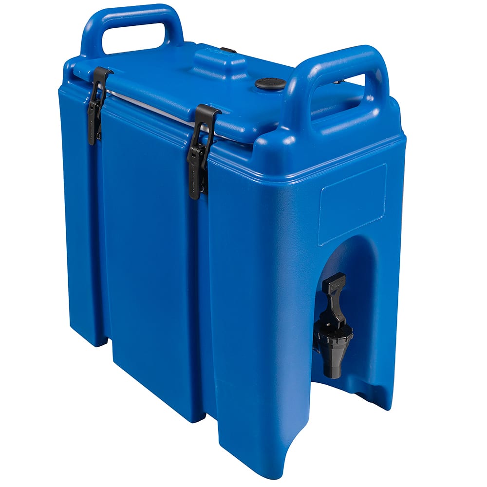 144-250LCD186 2 1/2 Camtainer® Insulated Beverage Dispenser, Navy Blue