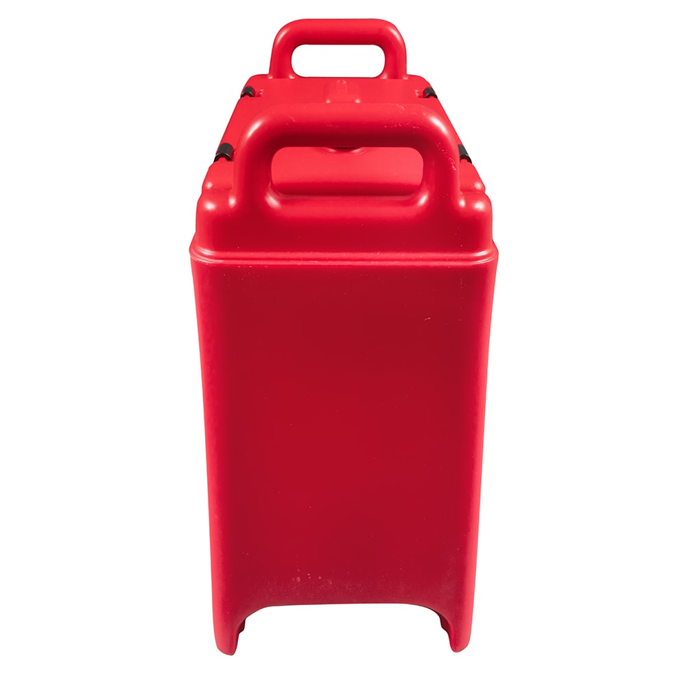 Cambro 250LCD158 Camtainers 2.5 Gallon Hot Red Insulated Beverage